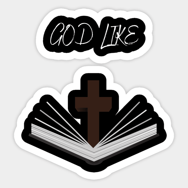 God Like Sticker by Fredonfire